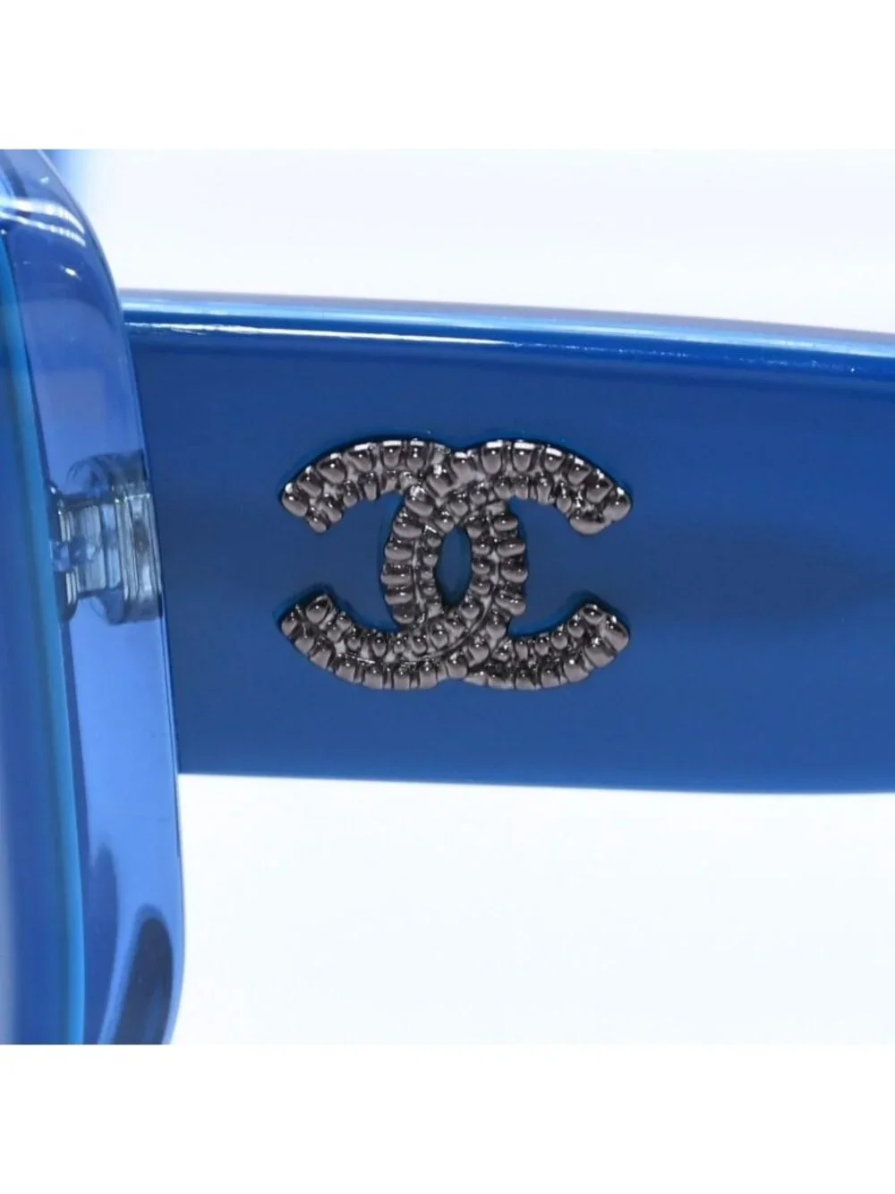Chanel Sunglasses Eyewear CC Logo Blue